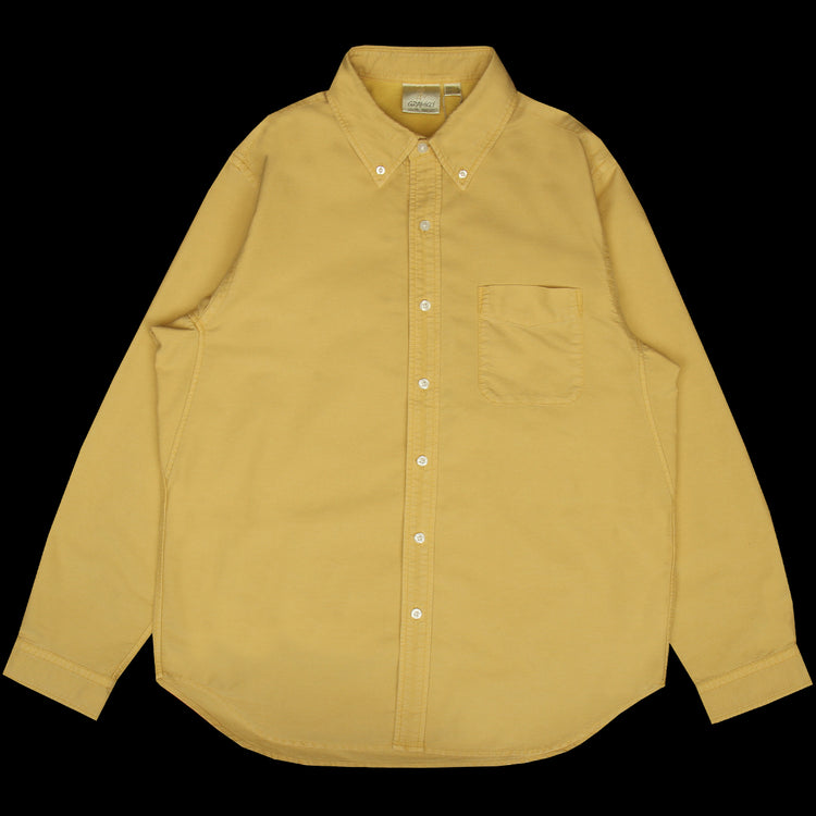 Gramicci - Classic Oxford Thermolite Shirt
Style # G6FM-J033
Color : Citrine Pigment