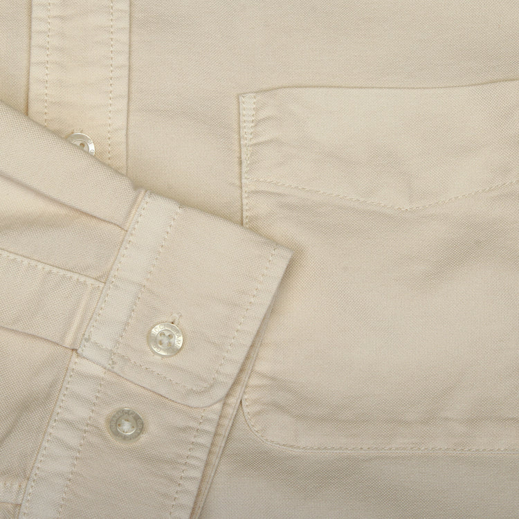 Gramicci - Classic Oxford Thermolite Shirt
Style # G6FM-J033
Color : Ivory Pigment