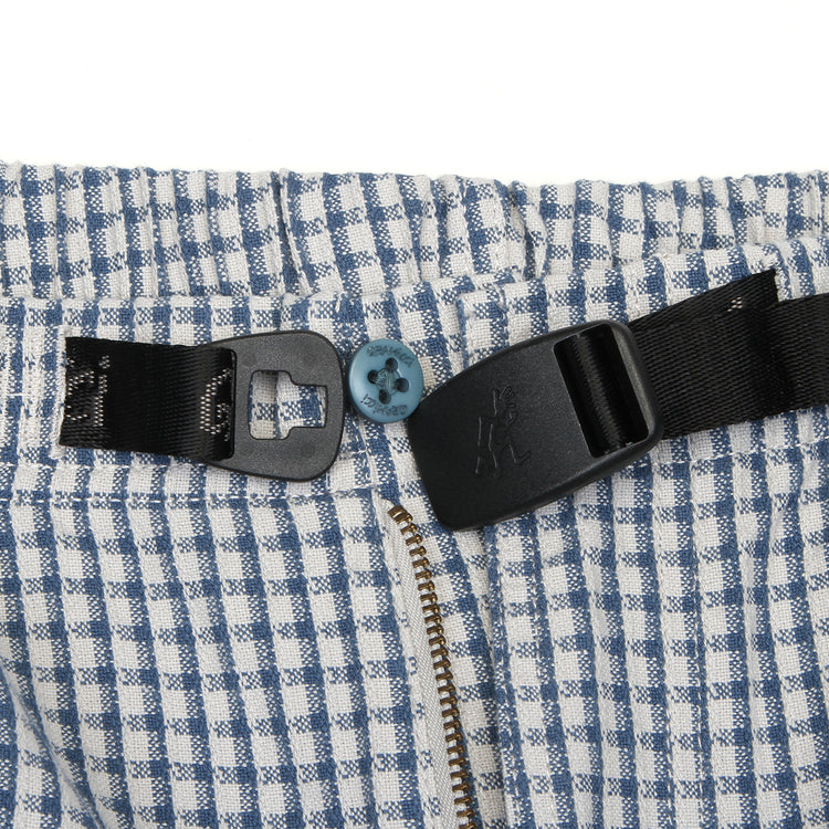 Gramicci - Dobby Plaid Gramicci Pant - Straight Fit
Style # G6FM-P024
Color : Royal
