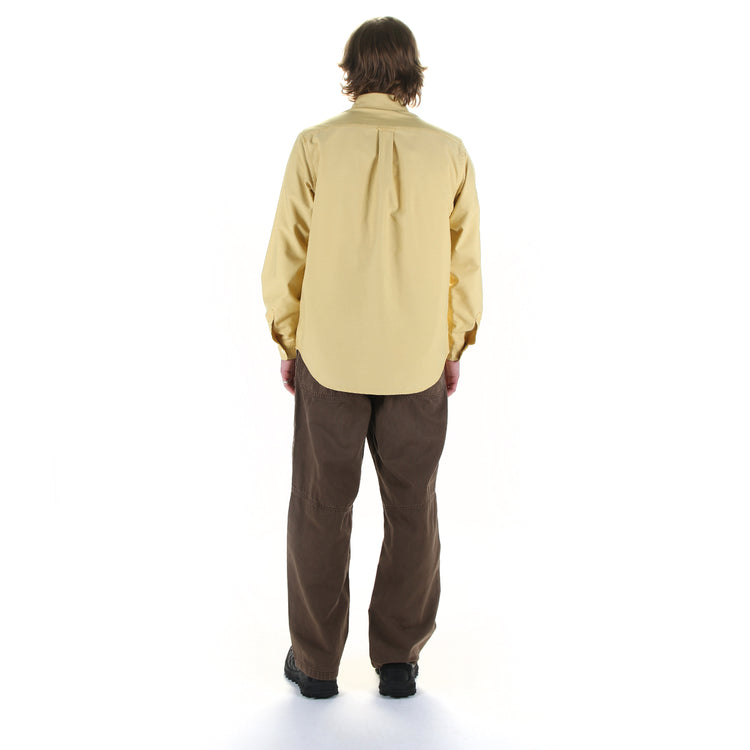 Gramicci - Classic Oxford Thermolite Shirt
Style # G6FM-J033

Gramicci - Hemp Canvas Double Knee Pant
Style # G6FM-P023
Color : Desert Palm Pigment
Color : Citrine Pigment