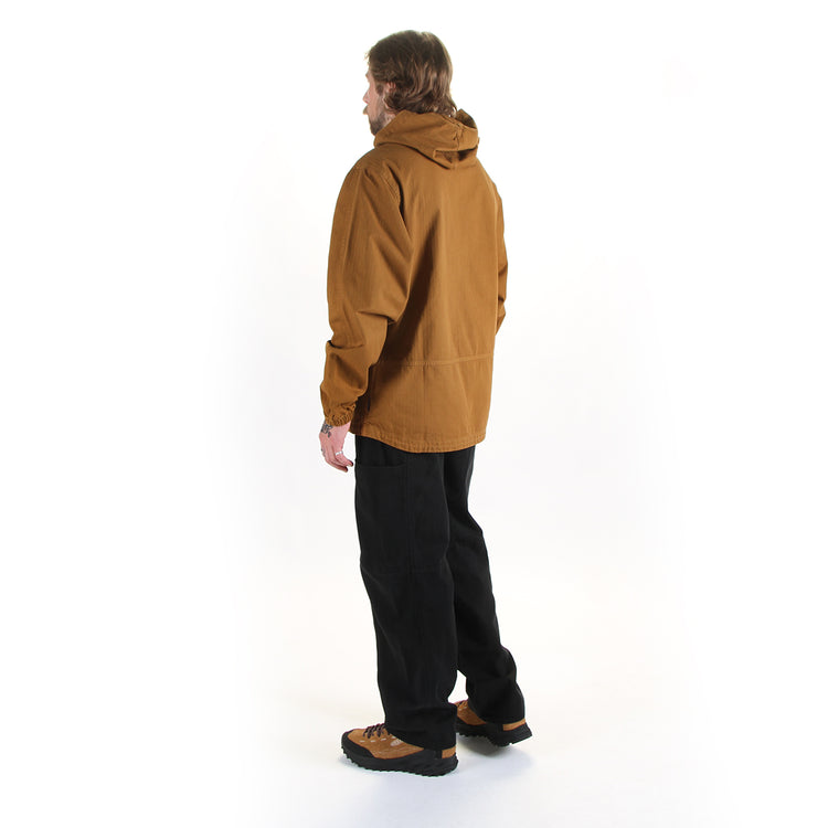 Gramicci - Herringbone Hooded Jacket
Style # G6FM-J027
Color : Umber