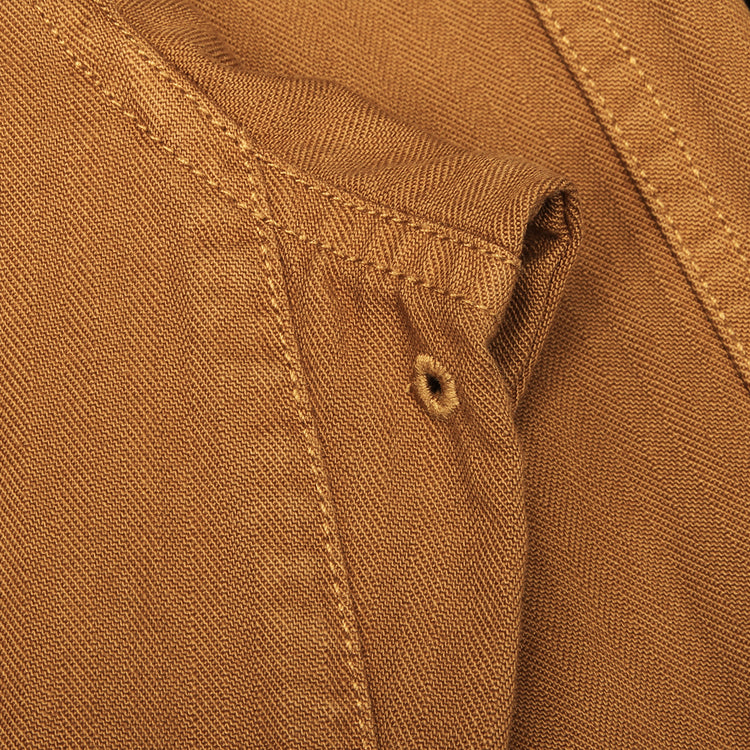 Gramicci - Herringbone Hooded Jacket
Style # G6FM-J027
Color : Umber