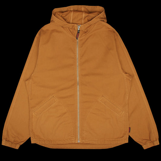Gramicci - Herringbone Hooded Jacket
Style # G6FM-J027
Color : Umber