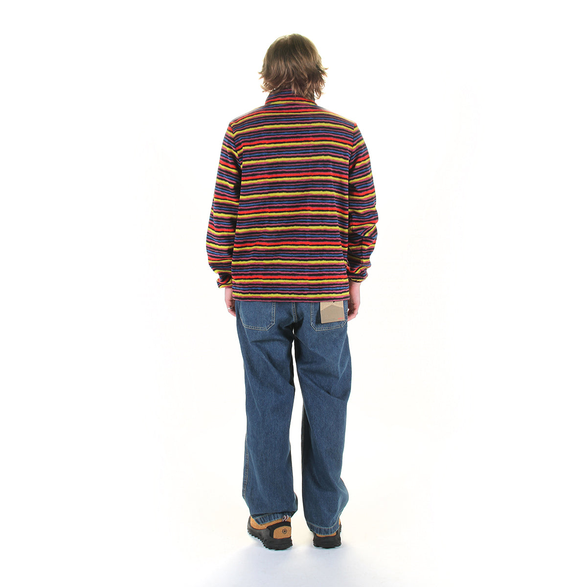 Gramicci - Thermal Fleece Pullover
Style # G6FM-J006
Color : Multi Stripe