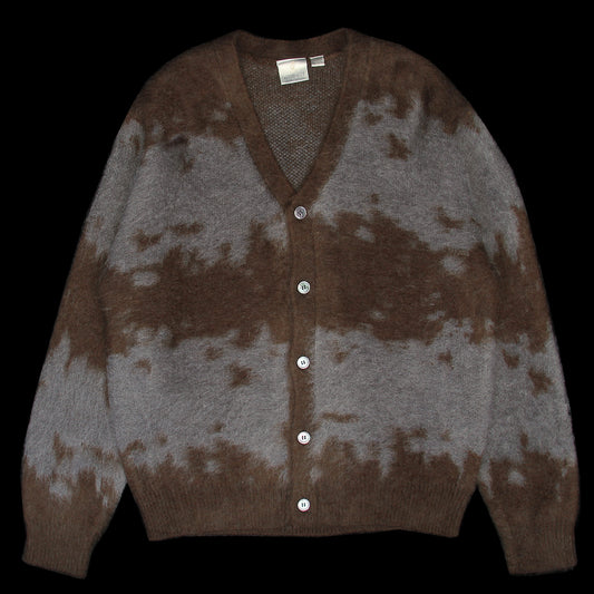 Gramicci - Mohair Splatter Cardigan
Style # G6FM-J038
Color : Slate Splatter