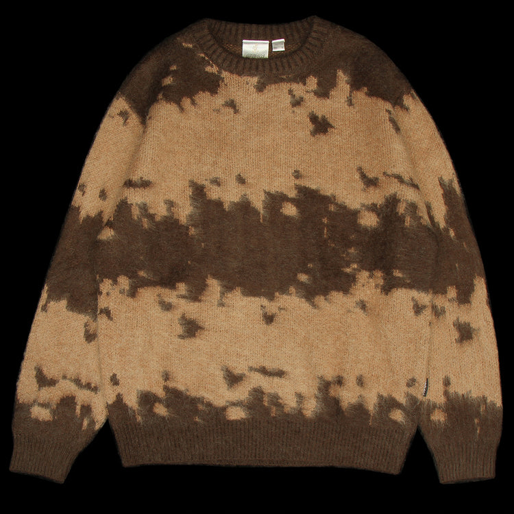 Gramicci - Mohair Splatter Sweater
Style # G6FM-J037
Color : Taupe Splatter