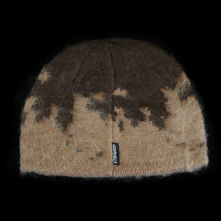 Gramicci - Mohair Splatter Beanie
Color : Taupe Splatter