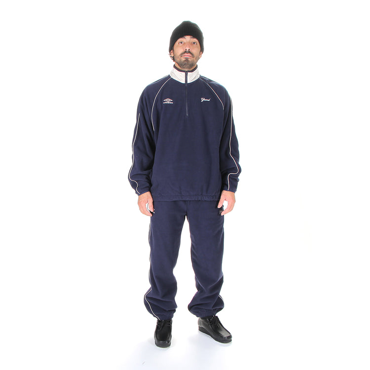 Grand x Umbro Fleece Pant Navy