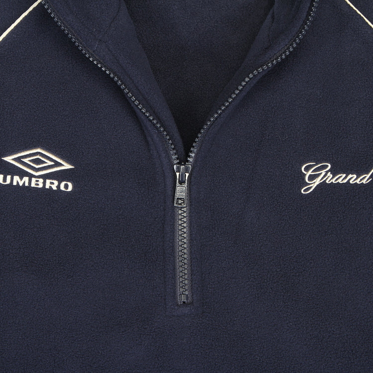 Grand x Umbro Fleece Pullover Navy