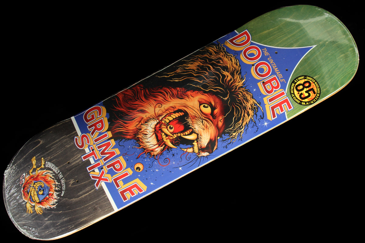 Grimple Stix - Obvious Greats Deck
Width : 8.5"