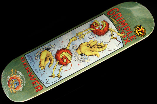 Grimple Stix - Obvious Greats Deck
Color : Green
Width : 8.25"