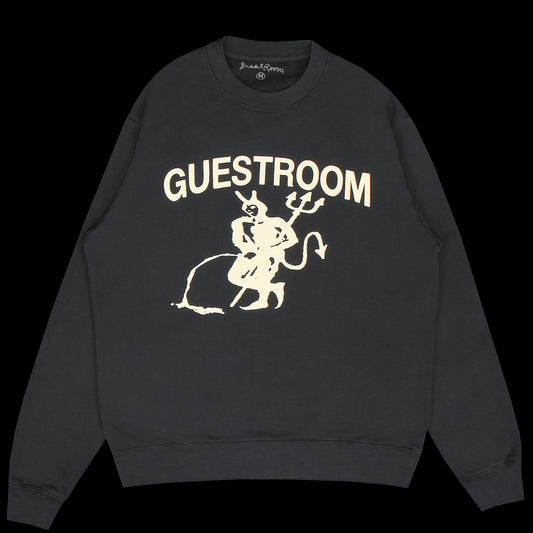 Guestroom - Devil Crewneck
Color : Navy