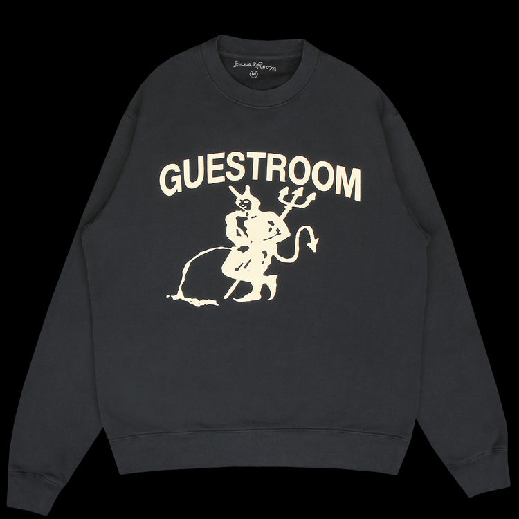 Guestroom - Devil Crewneck
Color : Navy