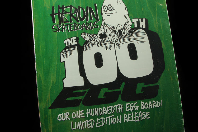 Heroin - 100th Egg Deck
Width : 9.125"