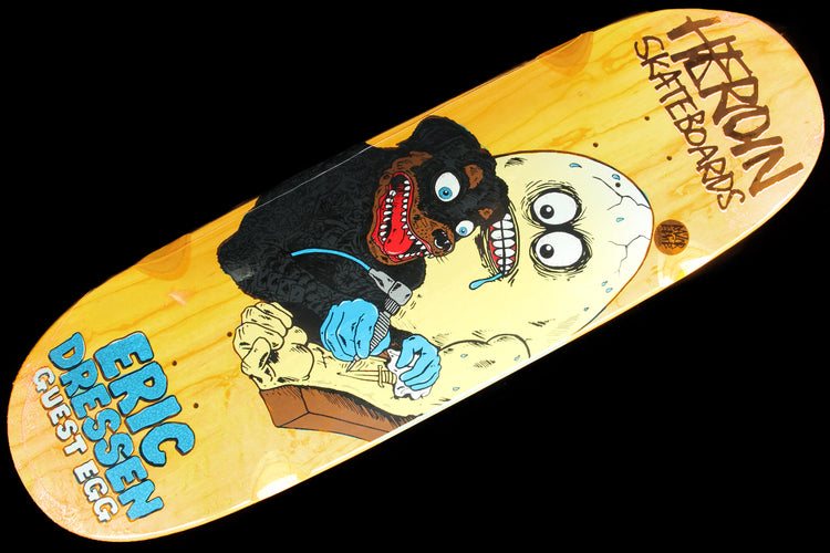 Heroin Eric Dressen - Guest Egg Yellow Deck 9.75"