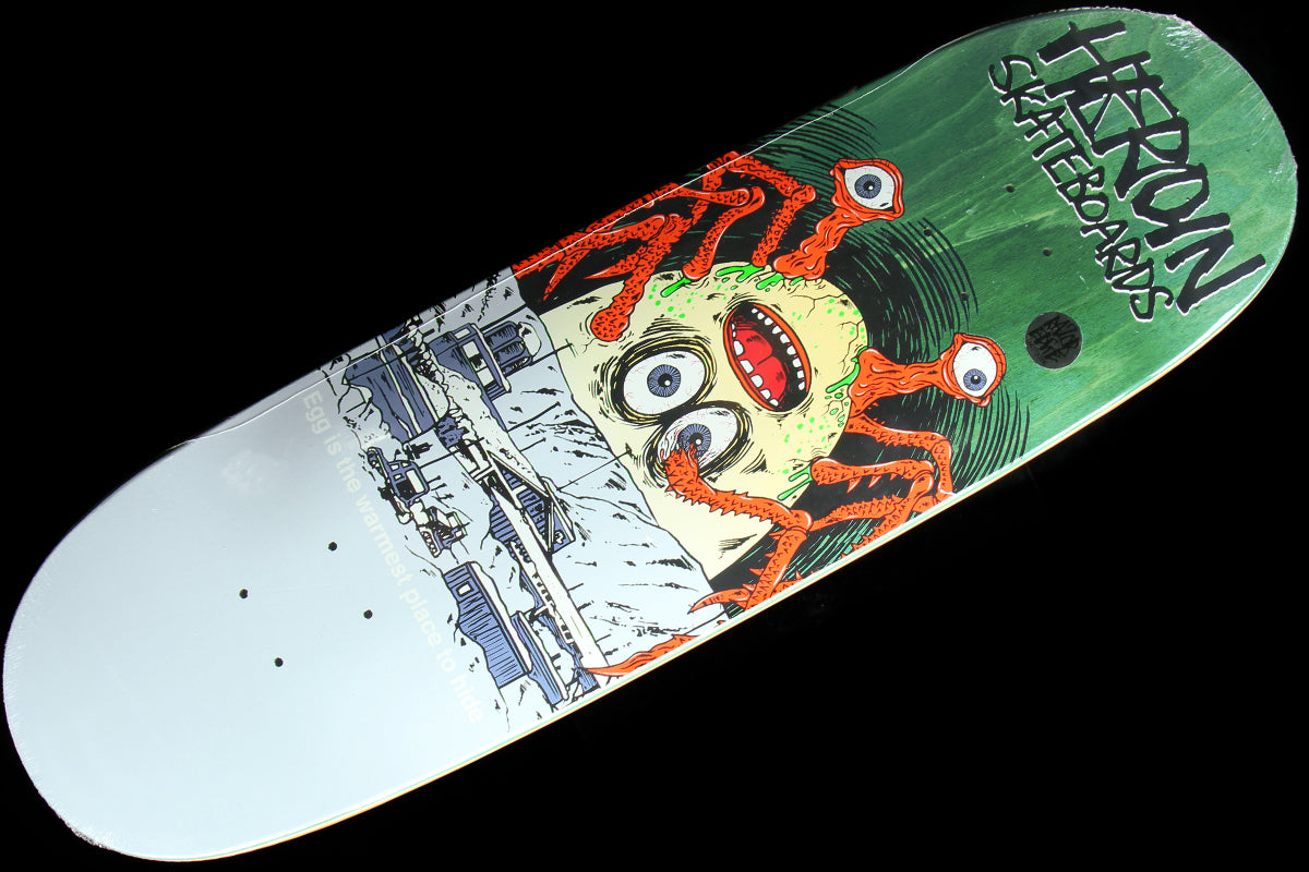 Heroin Space Egg 2 Green Deck 9.4"