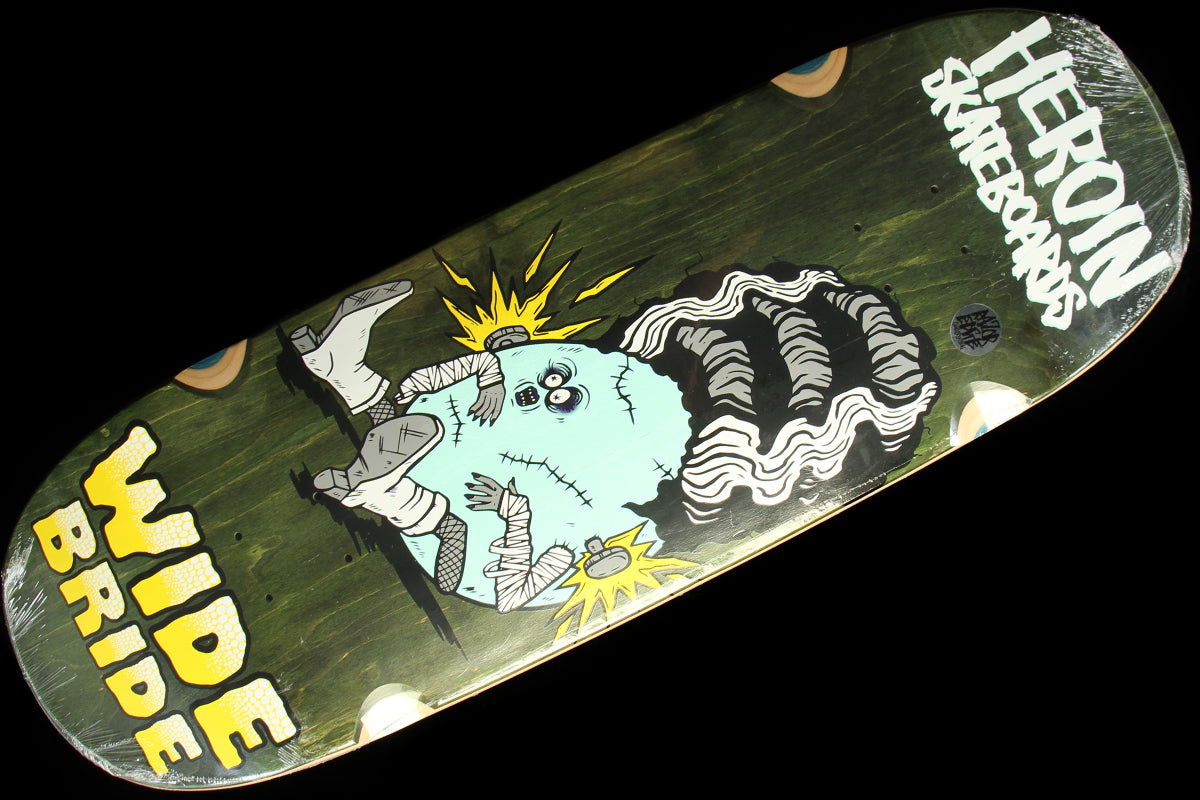 Heroin - Wide Bride Deck
Color : Dark Green