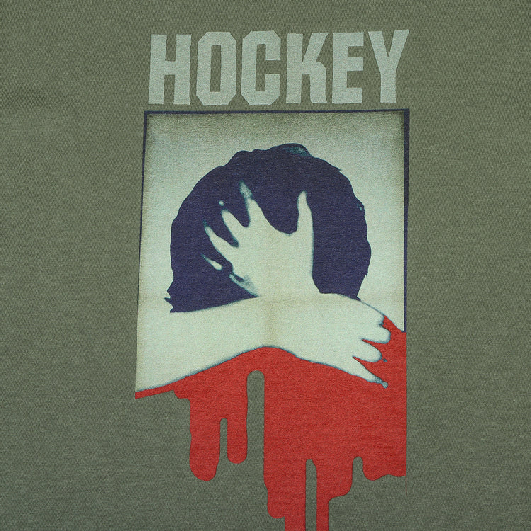 Hockey - Paralysis T-Shirt
Color : Moss