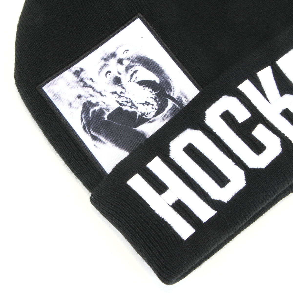 Hockey - Serious Warning Beanie
Color : Black