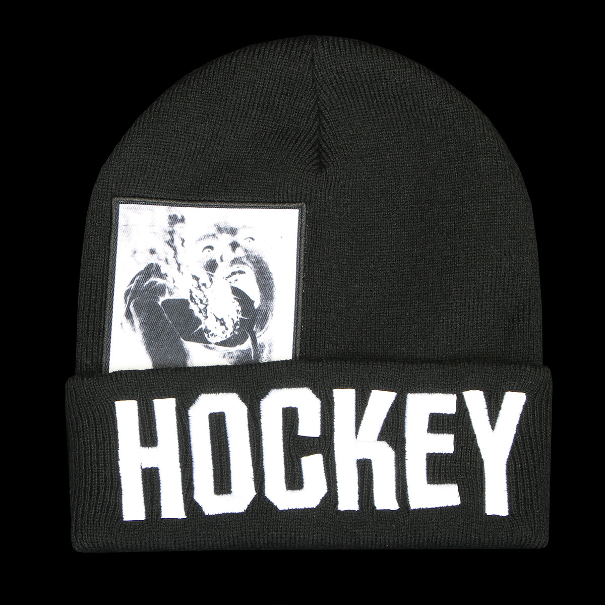 Hockey - Serious Warning Beanie
Color : Black