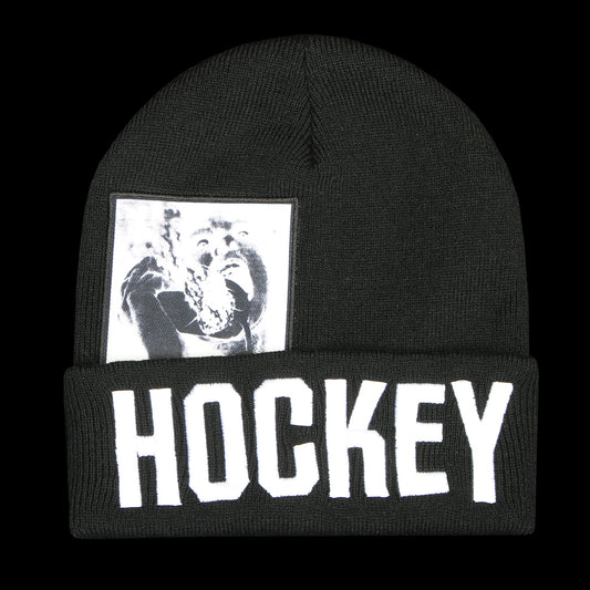 Hockey - Serious Warning Beanie
Color : Black