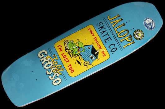 Anti Hero | Jalopi Return Deck
Color : Blue
Sizes : 9.25"