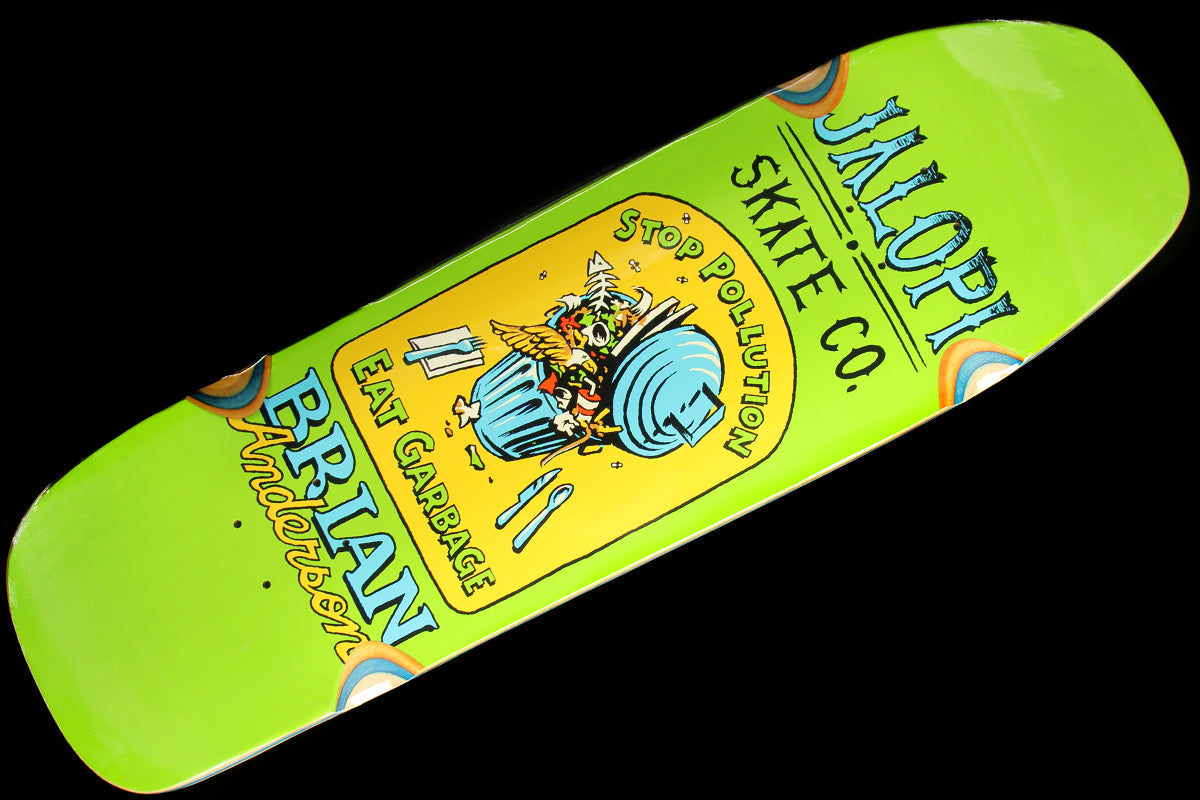 Anti Hero | Jalopi Return Deck
Color : Green
Sizes : 9.25"