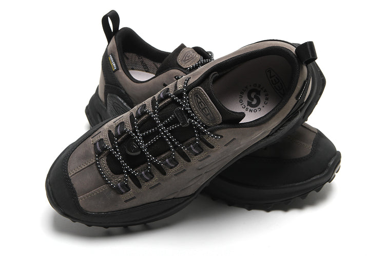 Keen - Jasper Zionic Waterproof
Style # 1032796
Color : Steel Grey / Black
