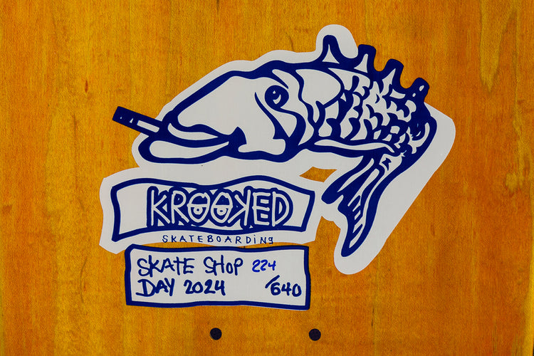 Krooked | Color My Friends LTD Deck Sizes : 9.81" Skate Shop Day 2024