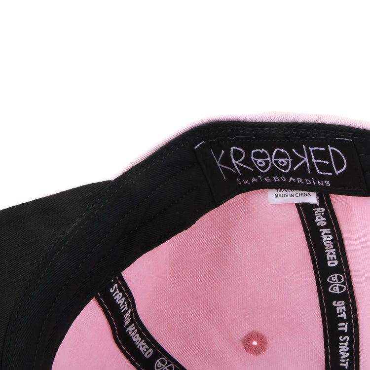 Krooked - Eyes Hat
Color : Pink