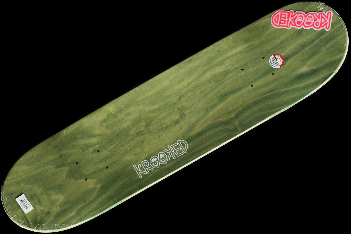 Krooked Sebo - Surfin Green Deck 8.12"