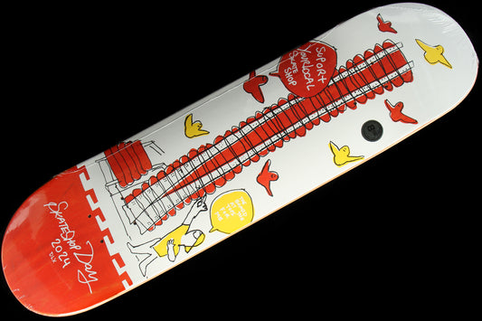 Deluxe | Shop Keepers Deck Sizes : 8.06" Color : Red