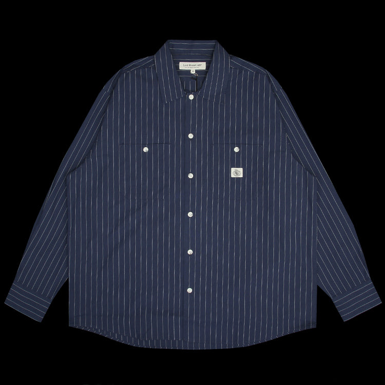 Last Resort AB | SM001 Shirt Blueprint Blue