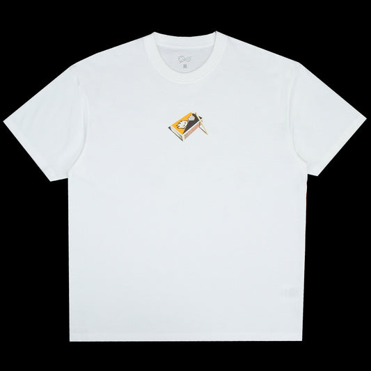 Last Resort x Spitfire Matchbox T-Shirt White