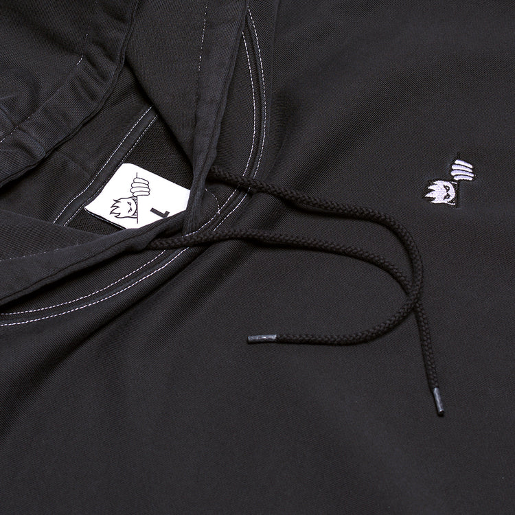 Last Resort AB x Spitfire Swirl Hoodie Color Washed Black