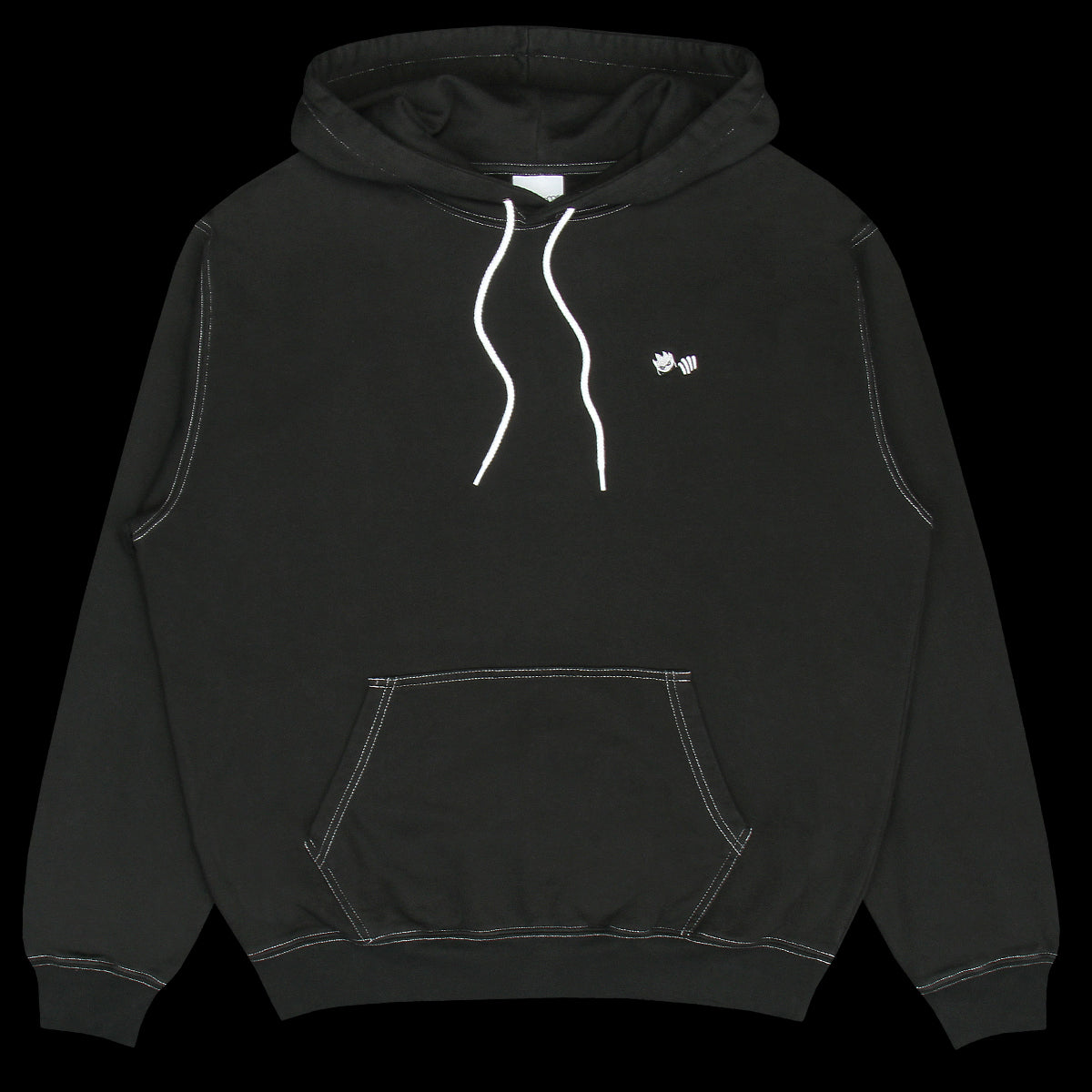 Last Resort AB x Spitfire Swirl Hoodie Color Washed Black