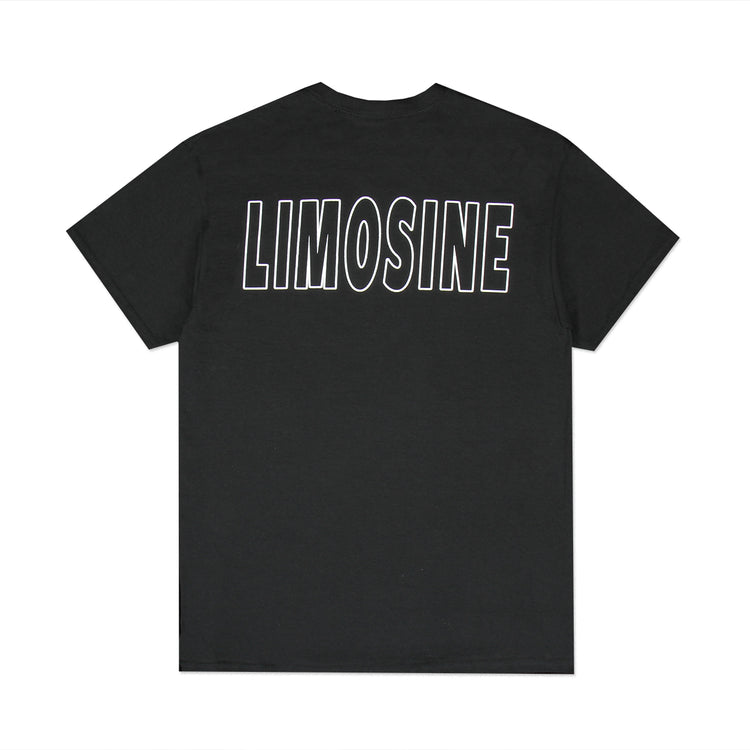Limosine | Happy Face T-Shirt Black