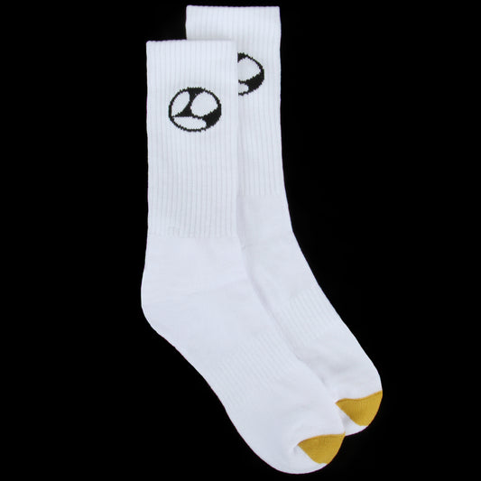 Limosine | Limo Gold Toe Socks White