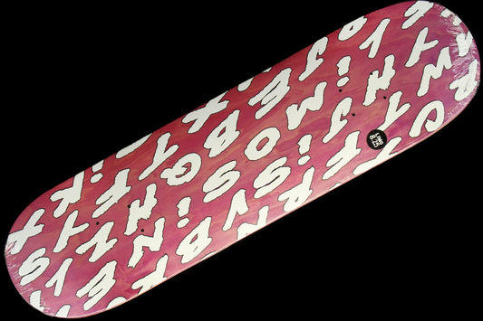 Limosine - Sharpie Crossword Slick Deck
Color : Pink