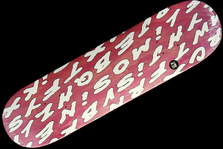 Limosine - Sharpie Crossword Slick Deck
Color : Pink