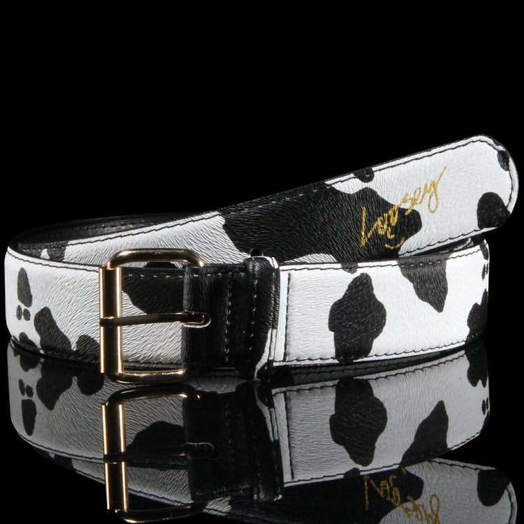 Loosey - Moosy Belt
Color : Cow Print