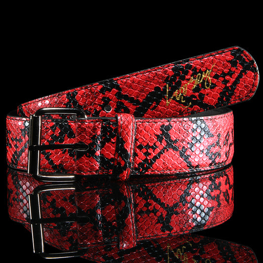 Loosey - Slither Belt
Color : Red
