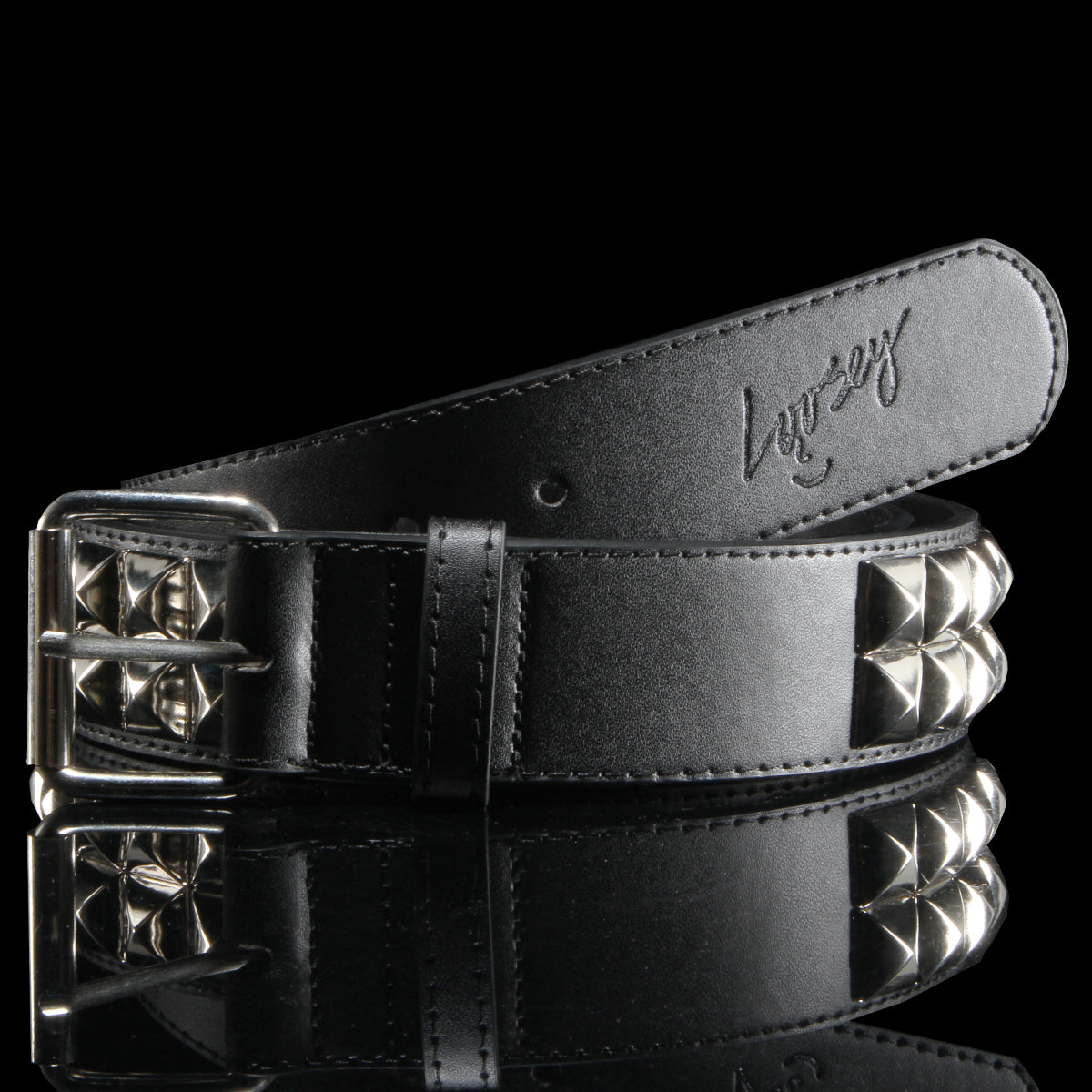 Loosey - Stud Finder Belt
Color : Black