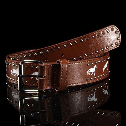 Loosey - Wild Stallion Belt
Color : Brown