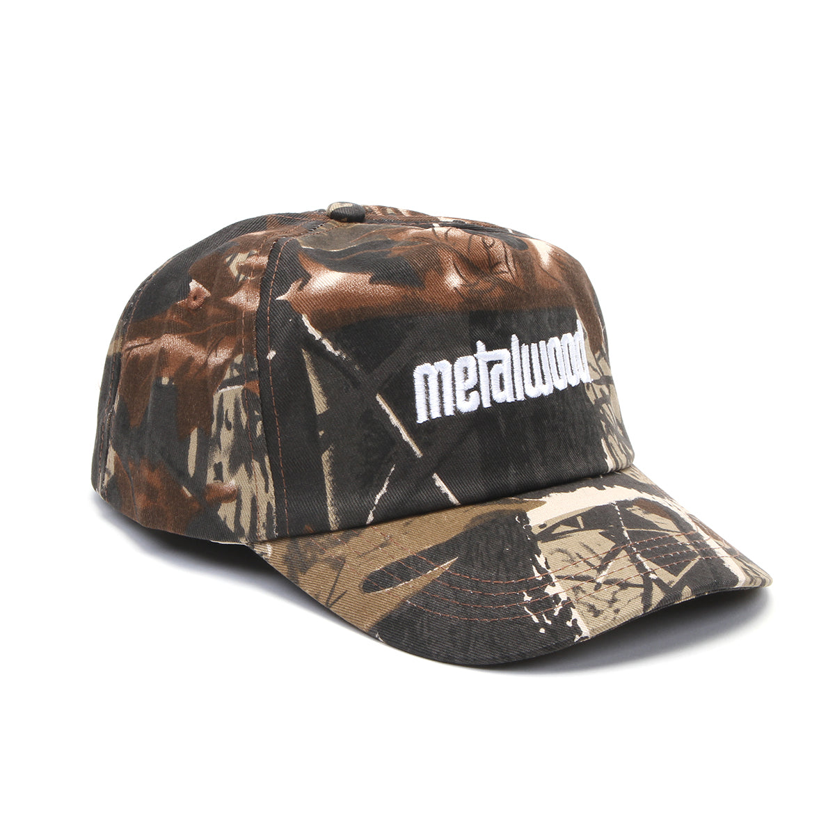 Metalwood - Metal Logo Hat
Color : Real Leaf Camo