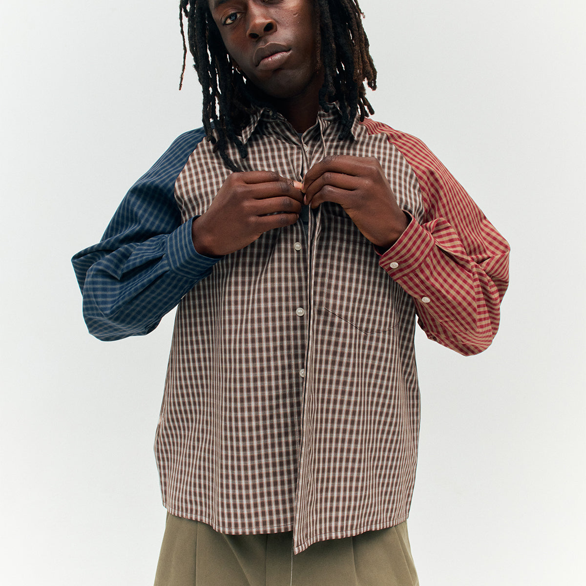 Metalwood - Frankenstein Button Up Shirt
Color : Multi