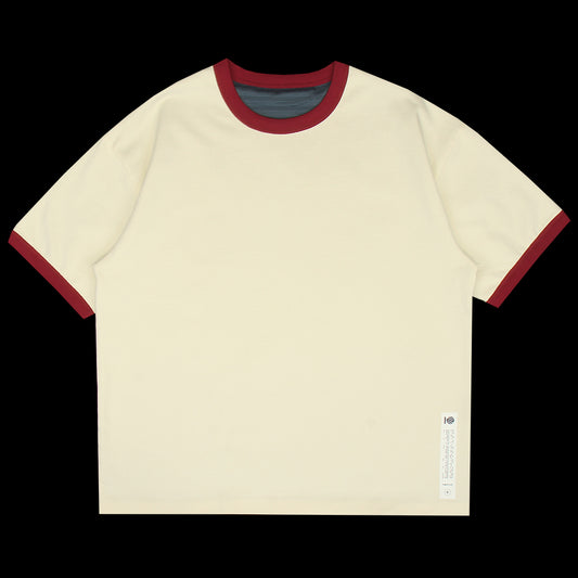 Metalwood - Dual Face Reversible T-Shirt
Color : Bone