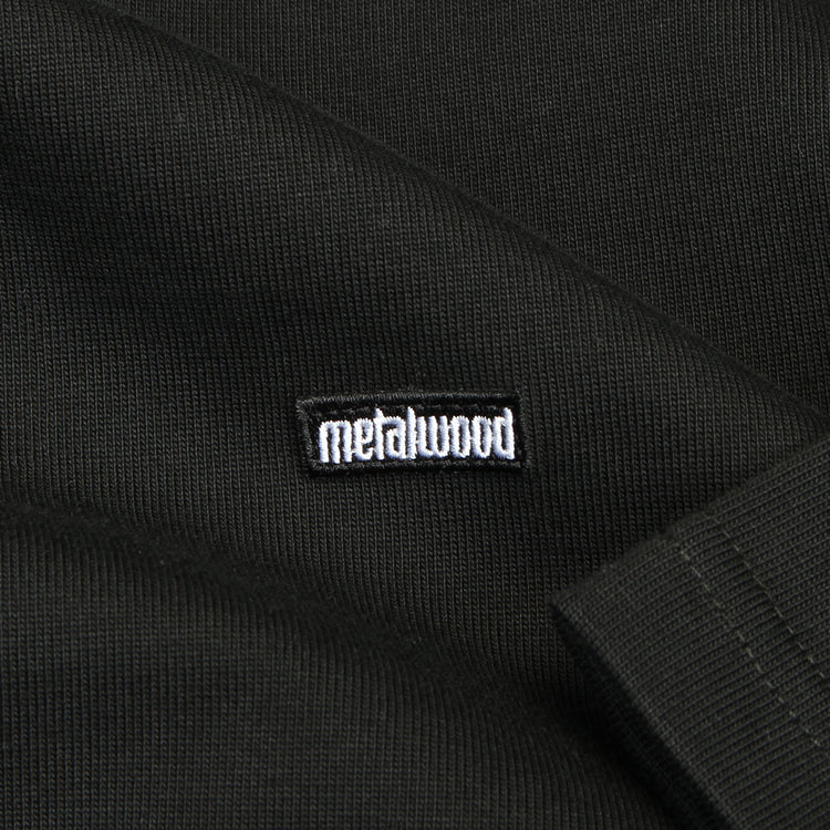 Metalwood - Mini Metal Logo Heavyweight T-Shirt
Color : Black