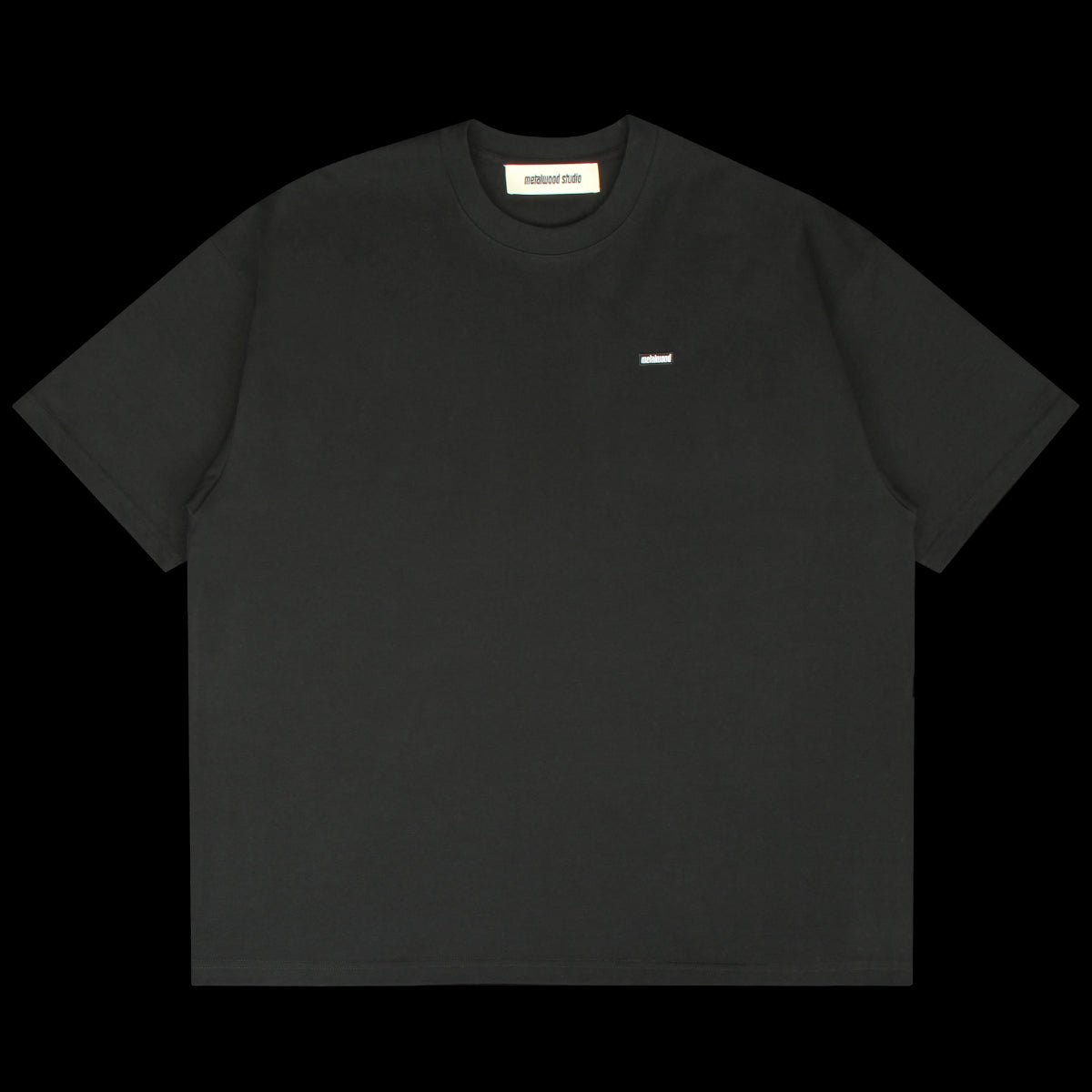 Metalwood - Mini Metal Logo Heavyweight T-Shirt
Color : Black