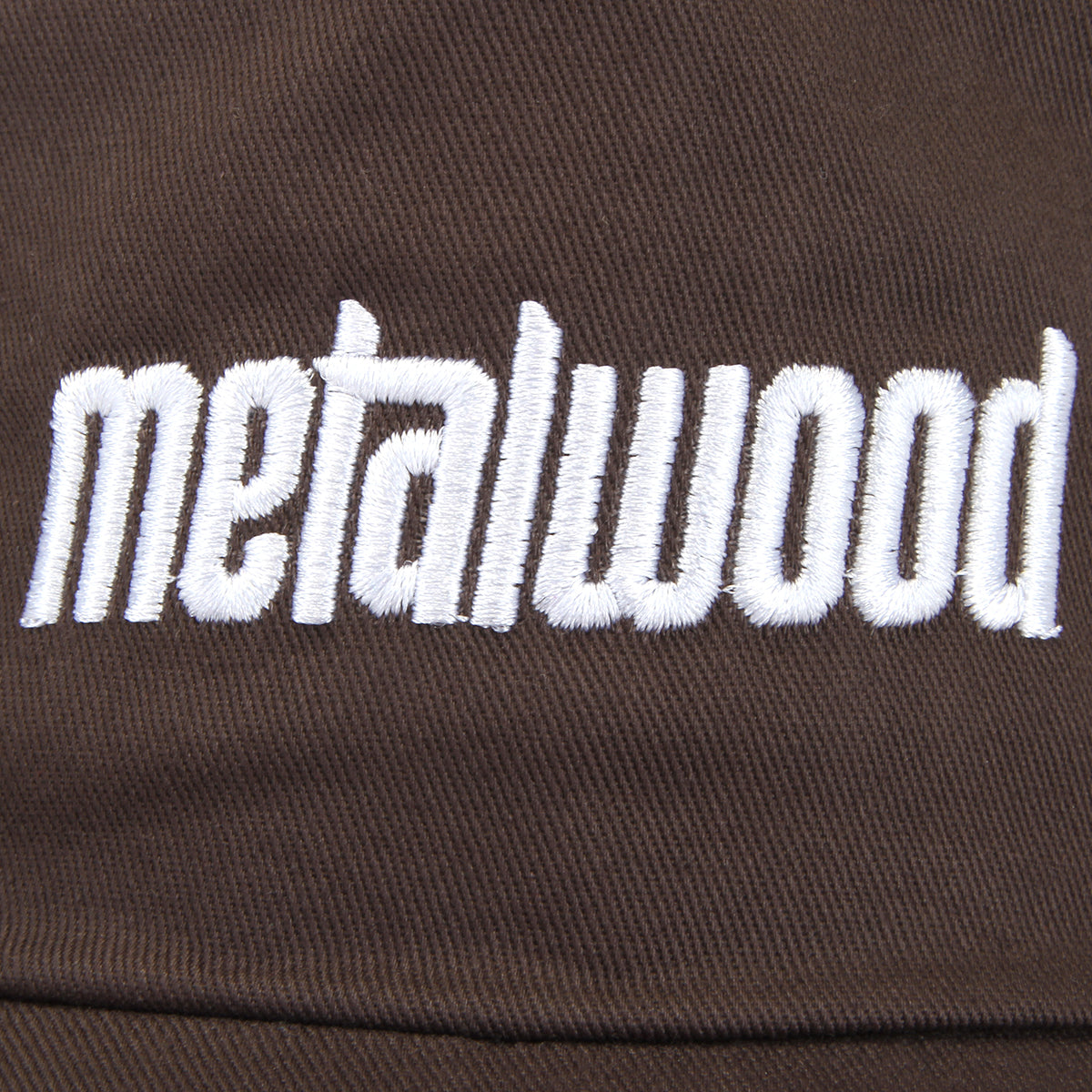 Metalwood - Metal Logo Hat
Color : Brown